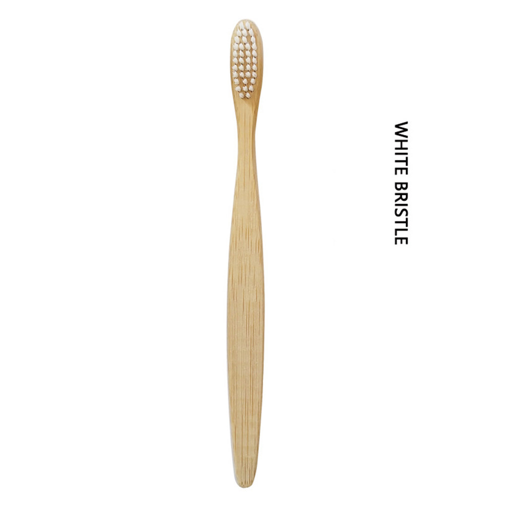 Bamboo Toothbrush Set - 20 stuks bamboe tandenborstel milieuvriendelijke bamboevezel
