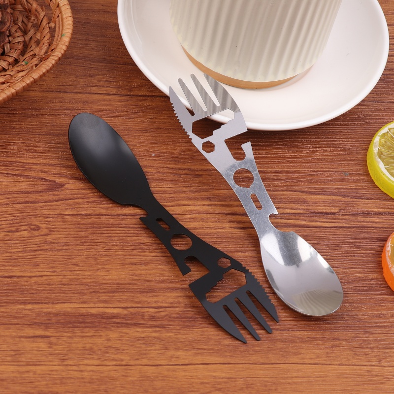 1/5Pcs 10 In 1 Camping Utensil - Bamboo Cutlery Travel recensie en prijs