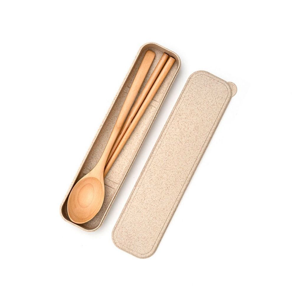 Picknickset met houten eetstok - Bamboo Cutlery Travel recensie en prijs