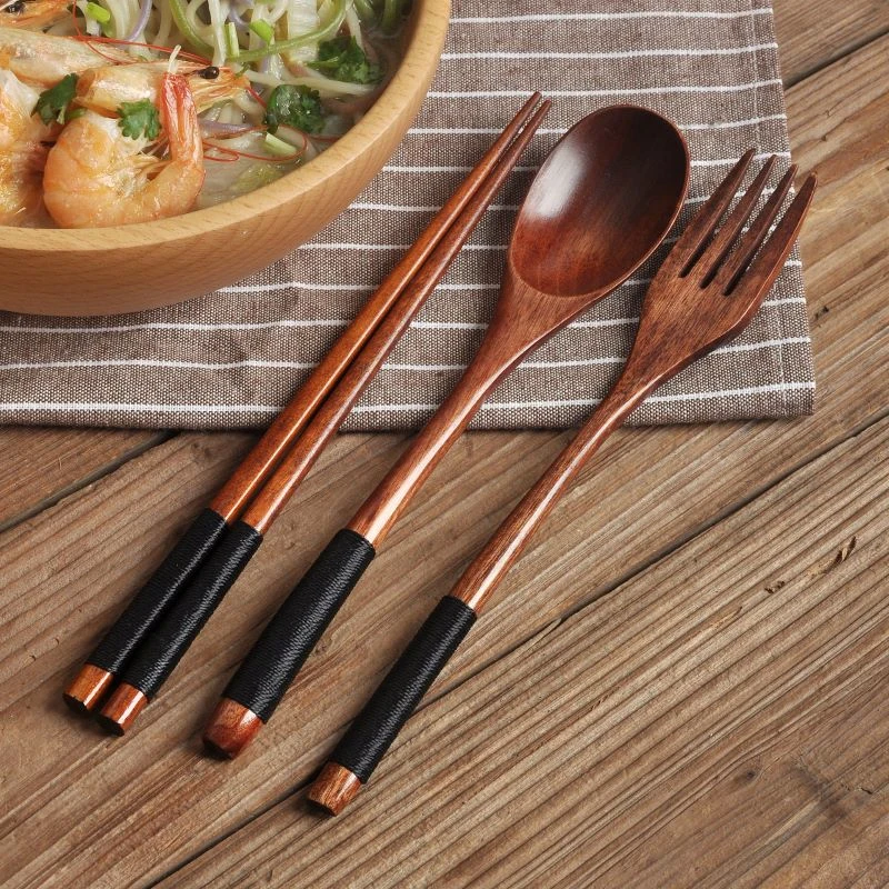 Lepel Vork Eetstokjes Draagbaa - Bamboo Cutlery Travel recensie en prijs