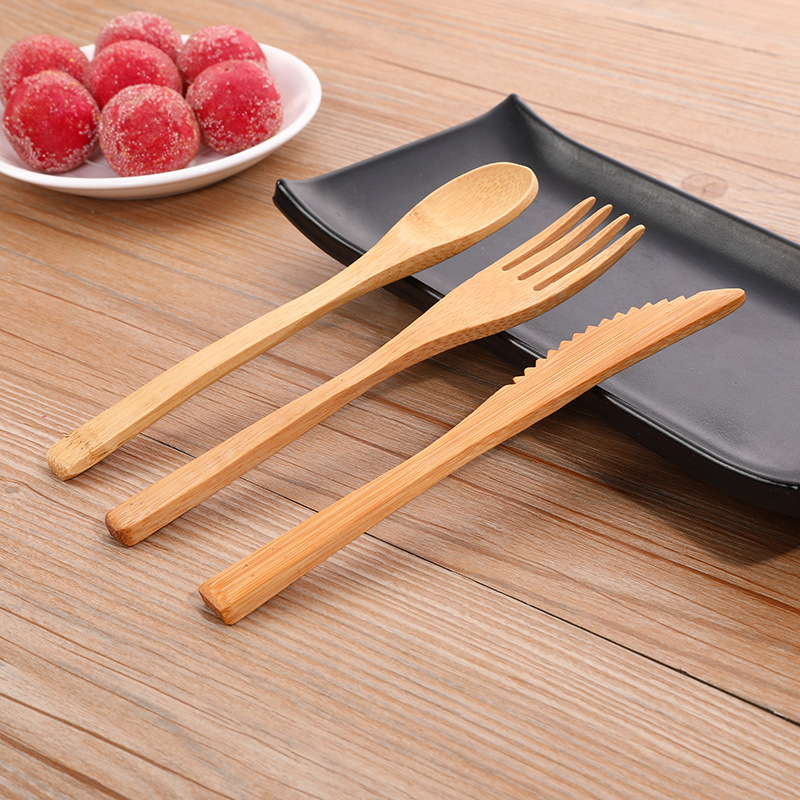 3 Stks/set Bamboe Bestekset Me - Bamboo Cutlery Travel recensie en prijs