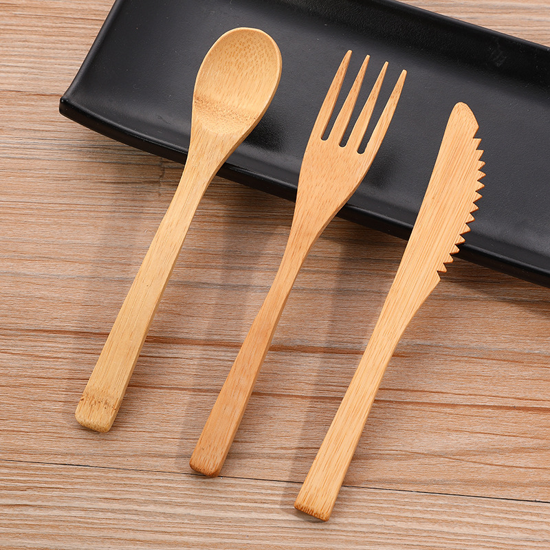 3 Stks/set Bamboe Bestekset Me - Bamboo Cutlery Travel recensie en prijs