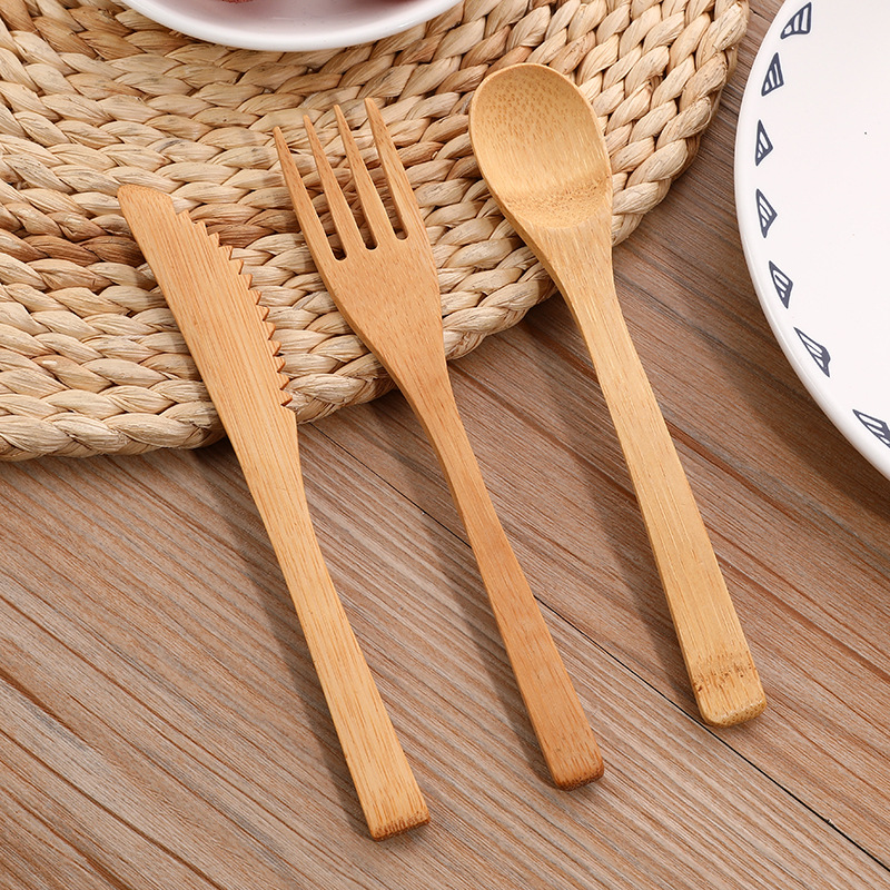 3 Stks/set Bamboe Bestekset Me - Bamboo Cutlery Travel recensie en prijs