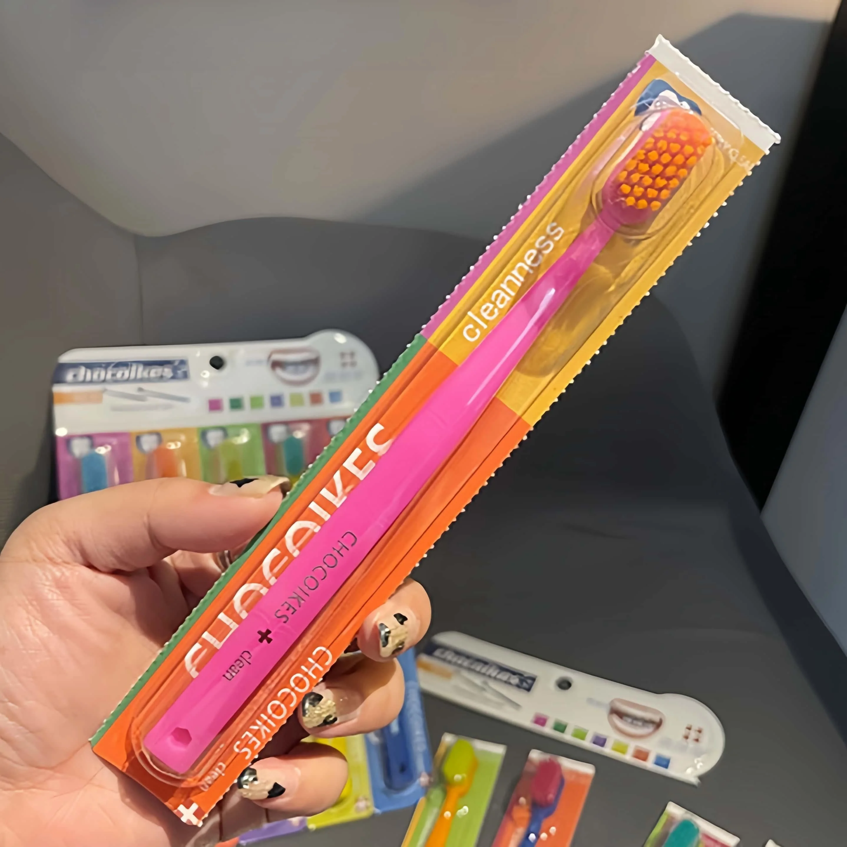 5-pakket chocolade Swiss Carin - Bamboo Toothbrush Set recensie en prijs