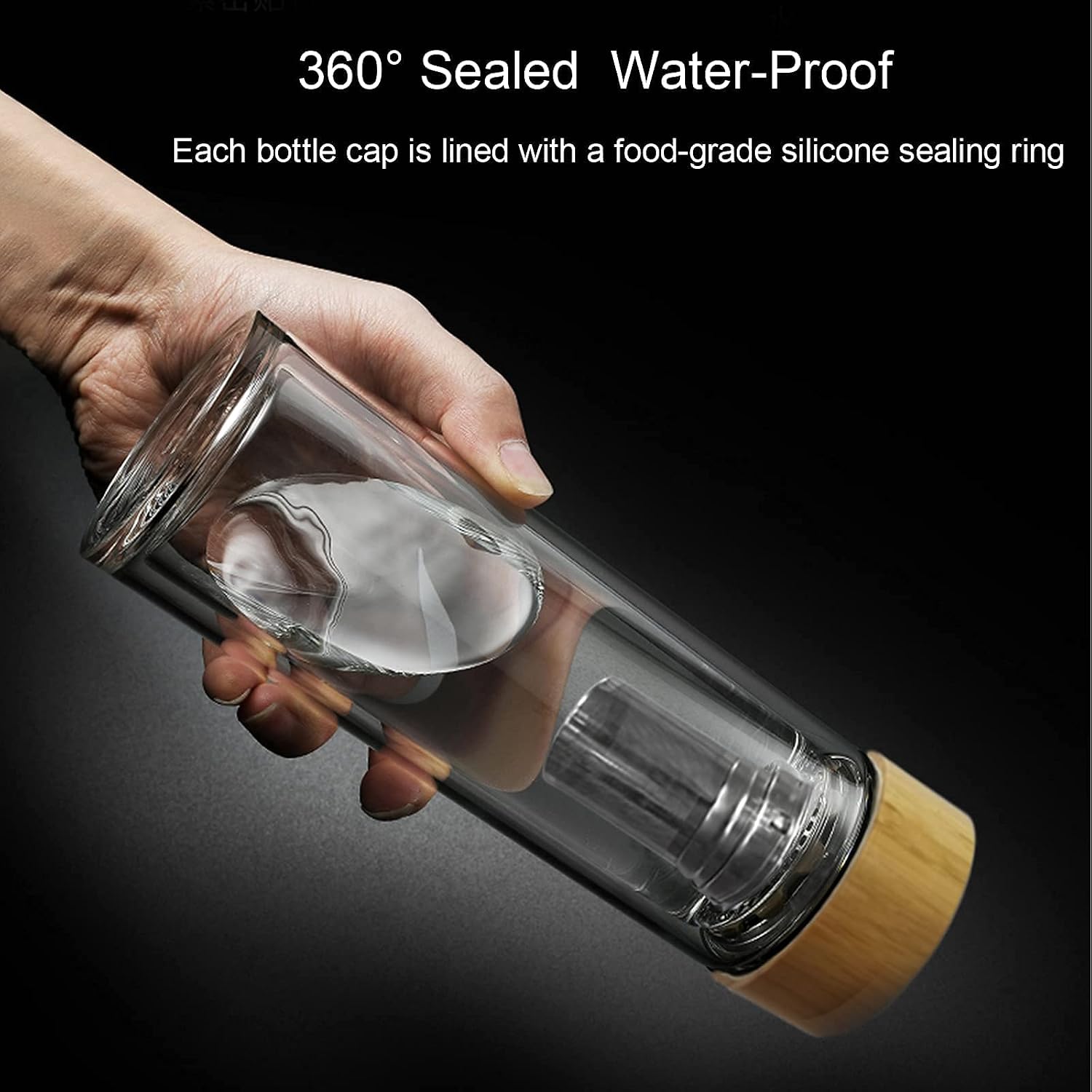 300/400/500ml dubbelwandige gl - Bamboo Cutlery Travel recensie en prijs