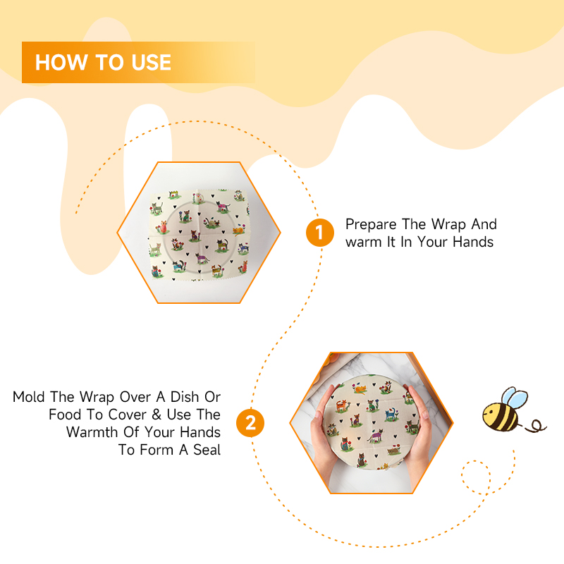 6 pakjes (2S. 2M, 2L) Herbruik - Beeswax Wrap Reusable recensie en prijs