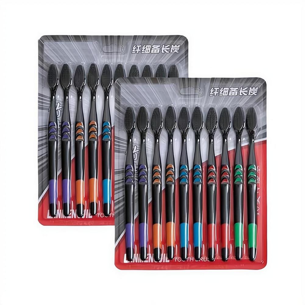 10 Stuks Verpakt Zachte Haren  - Bamboo Toothbrush Set recensie en prijs
