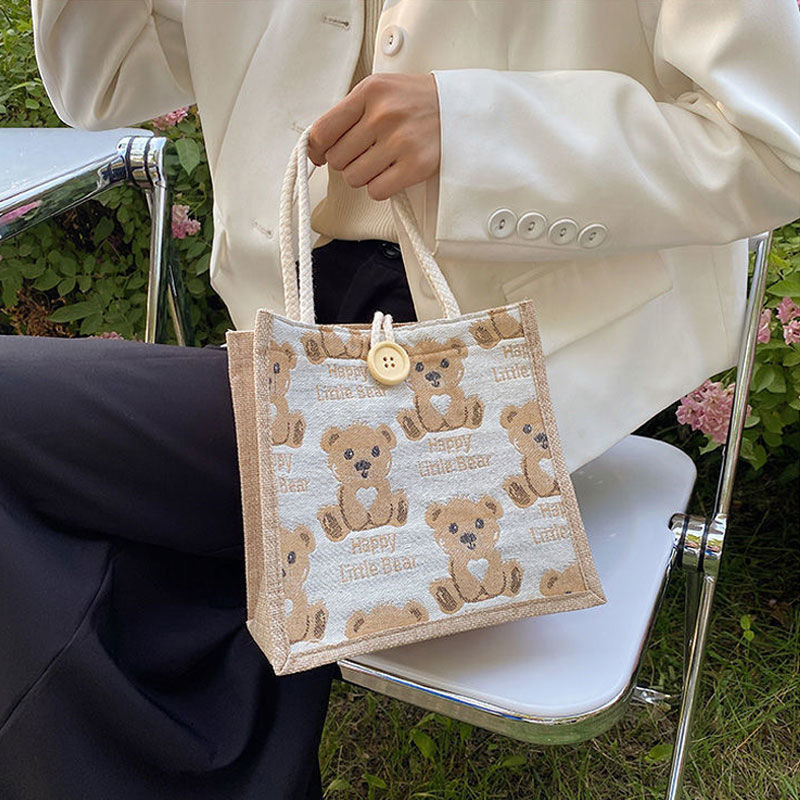 Nieuwe linnen handtas Draagbar - Linen Bag Bulk recensie en prijs
