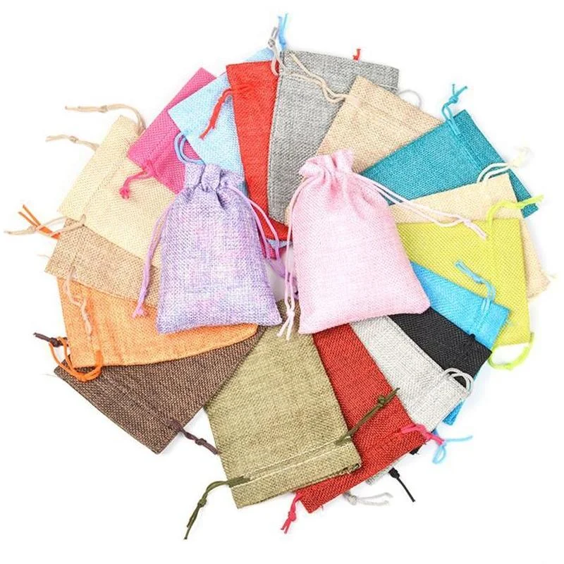 50 stk/partij 7x9 9x12 10x14 1 - Linen Bag Bulk recensie en prijs