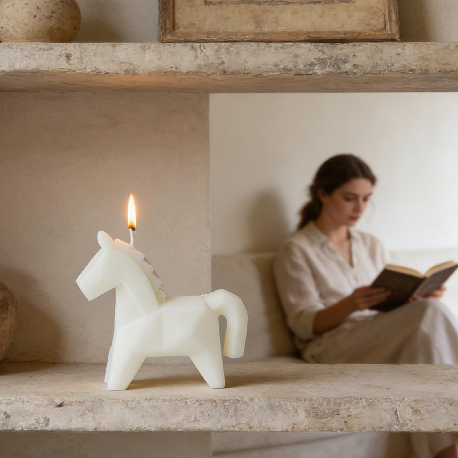 Paardenvormige geurkaars Tradi - Beeswax Wrap Reusable recensie en prijs