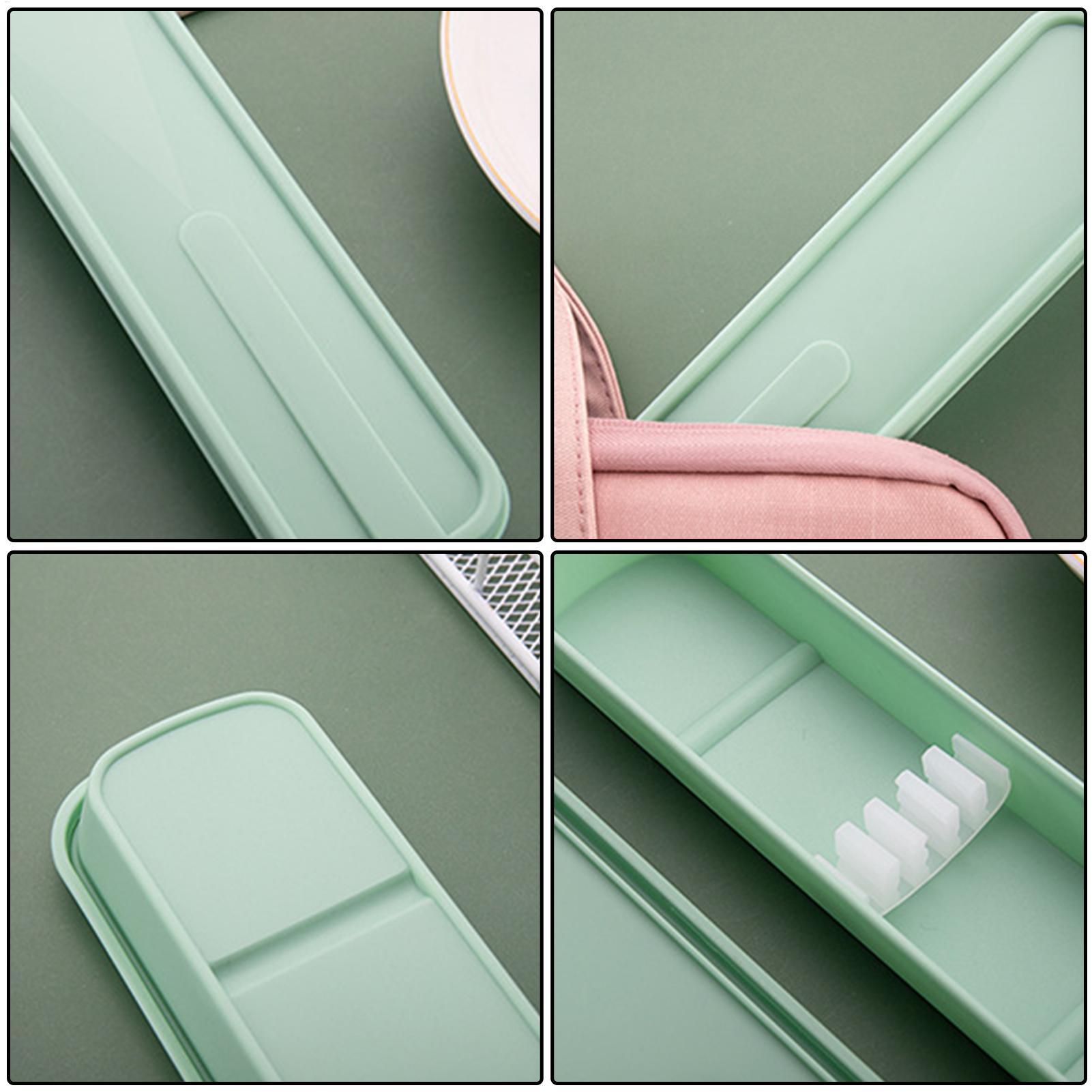 Draagbare opbergdoos voor serv - Bamboo Cutlery Travel recensie en prijs