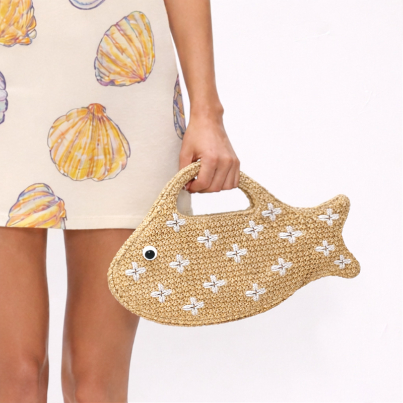 Raffia stro geweven tas, visvo - Linen Bag Bulk recensie en prijs