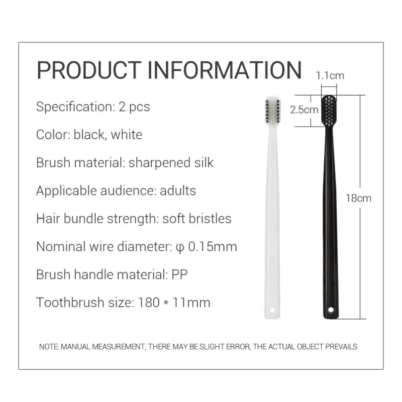 2-10PC Milieuvriendelijke Bamb - Bamboo Toothbrush Set recensie en prijs