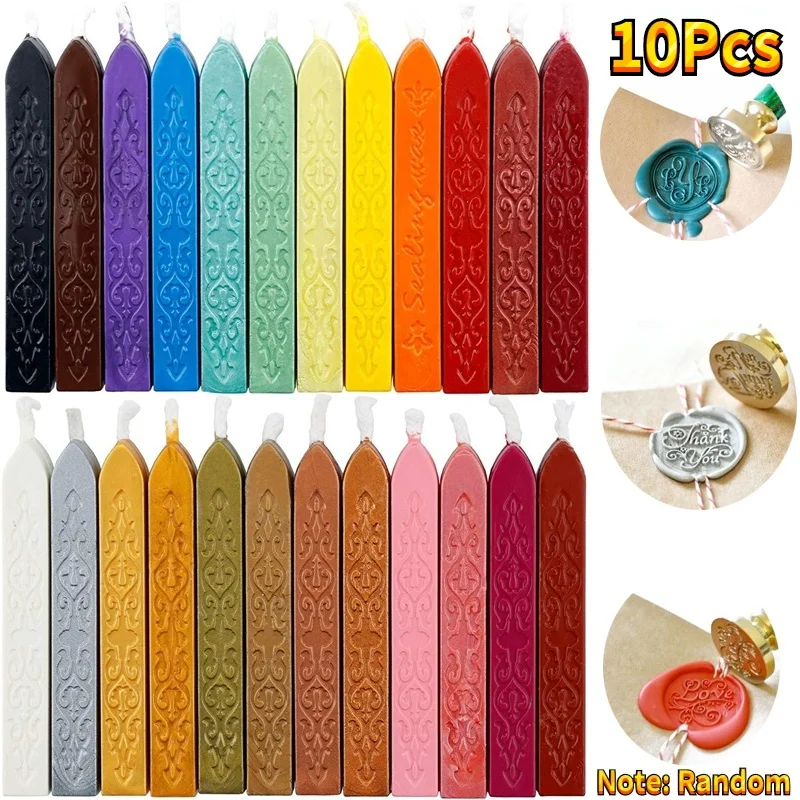 10Pcs Sealing Wax Sticks Color - Beeswax Wrap Reusable recensie en prijs