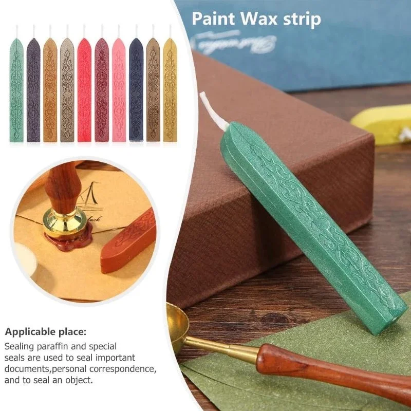 10Pcs Sealing Wax Sticks Color - Beeswax Wrap Reusable recensie en prijs