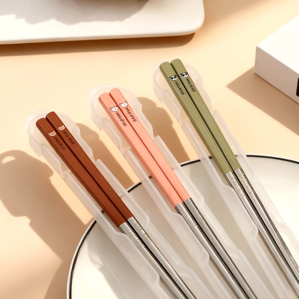 1 paar draagbare eetstokjes 31 - Bamboo Cutlery Travel recensie en prijs