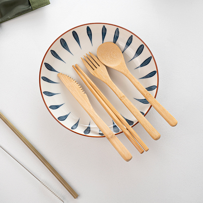 Bamboe Reisservies Herbruikbar - Bamboo Cutlery Travel recensie en prijs