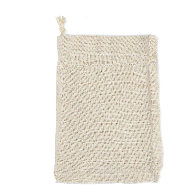 10 stuks katoen linnen trekkoo - Linen Bag Bulk recensie en prijs