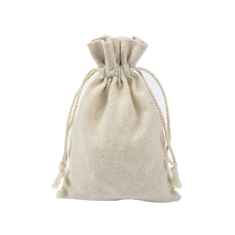 10 stuks katoen linnen trekkoo - Linen Bag Bulk recensie en prijs