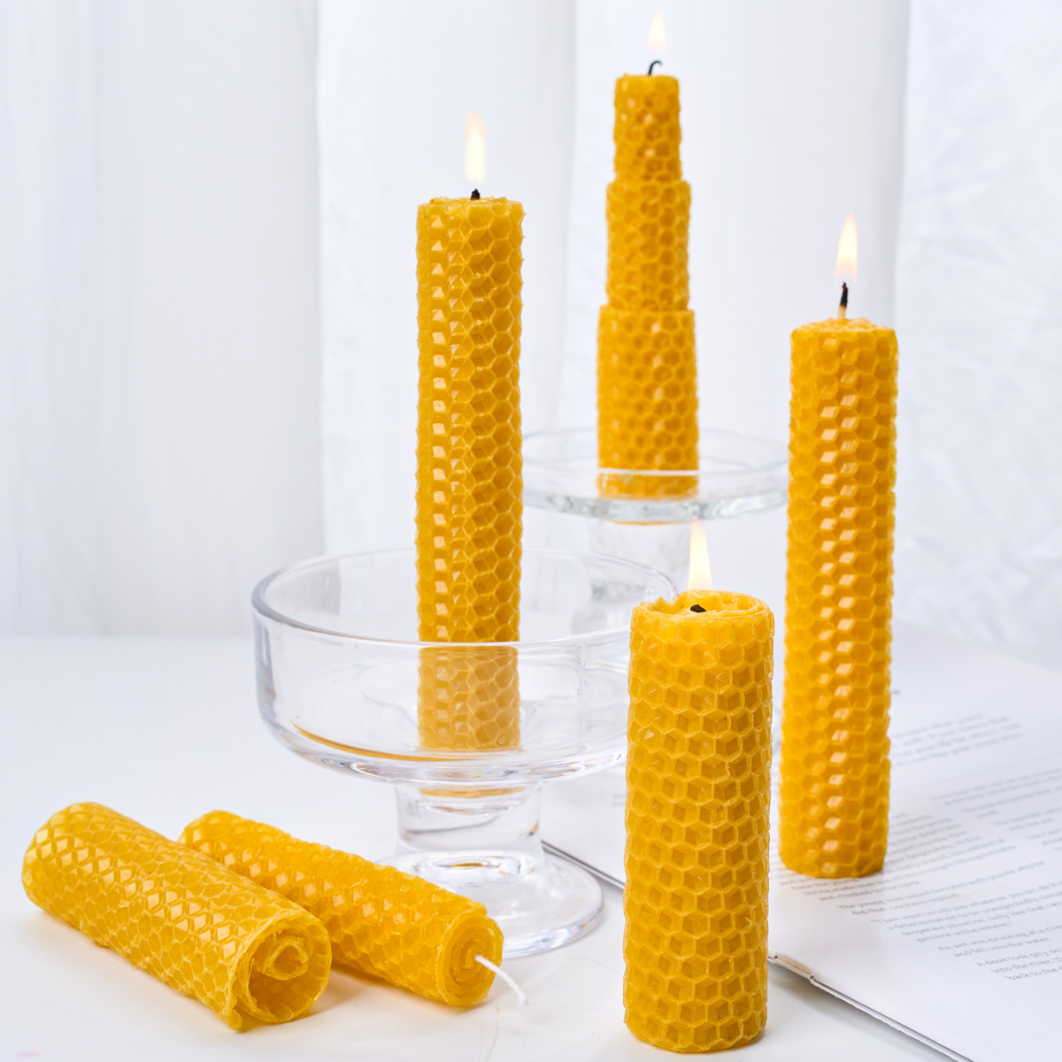 10 STKS Bijenwas Vlokken DIY K - Beeswax Wrap Reusable recensie en prijs
